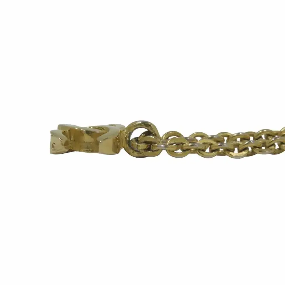 CHANEL Logo Necklace
